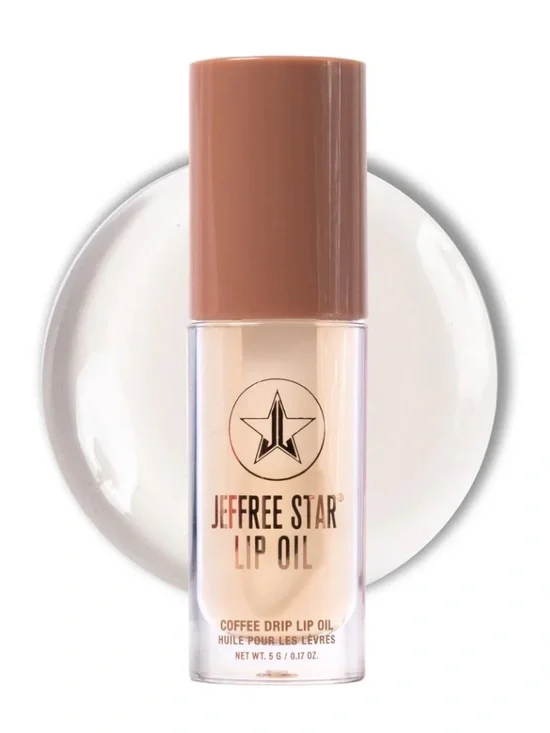 Jeffree Star Coffee Drip Lip Oil — Nude Tan - Coffee Scent New in Box - Picture 1 of 7
